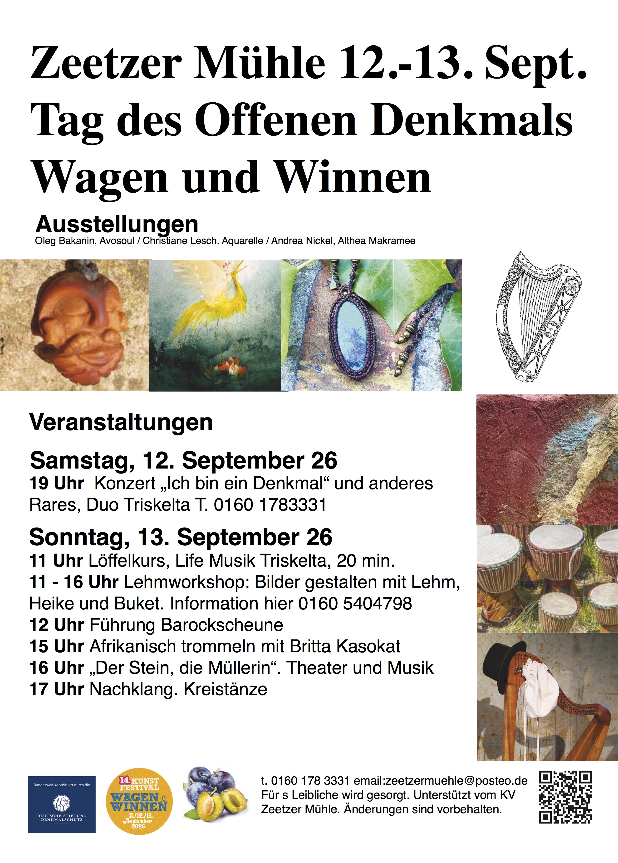 Wagen und Winnen
Tag des Offenen Denkmals Zeetze 11 Wagen und Winnen
Tag des Offenen Denkmals Zeetze 11